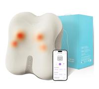 Arboleaf Cuscino Massaggiante Elettrico con Bluetooth e Controllo APP, massaggiatore Schiena e Collo, Massaggiatore Lombare, Massaggio Shiatsu con Calore, Idee Regalo per Uomo Donne Mamma Papà