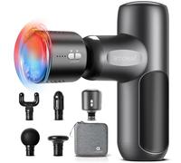 arboleaf Mini Pistola Massaggio Muscolare Con Caldo e Freddo, Massaggiante Profondo Tessuto a 3200 giri al Minuto con 5 Velocità, Ricarica con Tipo-C per il Rilassamento dei Muscoli