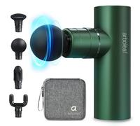 arboleaf Pistola Massaggio Muscolare Mini Pistola Massaggiante Pistola per Massaggio portatile 3200RPM con 4 Testine in Silicone Ricarica di Tipo-C con Borsa