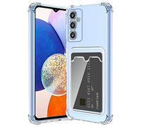 ÁRBOLORO Cover per Samsung Galaxy A14 5G Custodia con Slot per Schede Silicon TPU Trasparente Case Ultra Slim Clear Soft Bumper Anti-Graffio Antiurto Cover Case per Samsung Galaxy A14 5G