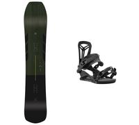 Arbor - Attacchi per snowboard - Pack Coda 2025 in Nylon - Verde Verde S,M,L,XL