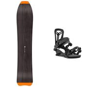 Arbor - Attacchi per snowboard - Pack Padre 2025 in Nylon - Nero Nero S,M,L,XL