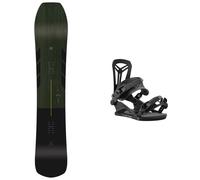 Arbor - Attacchi snowboard all-mountain Uomo - Pack Coda 2025 - Verde