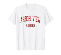Arbor View Liceo HS Las Vegas NV Retro Maglietta