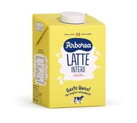 Arborea Latte Intero UHT, 500 ml, Confezione da 10 Pezzi