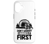 Arboricoltore Boscaiolo non ti preoccupare, l'ho abbracciato prima divertente Custodia per iPhone 16