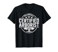 Arboricoltore Certificato ISA Distintivo Vintage Albero Maglietta