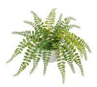 Arborus pianta artificiale in vaso felce artificiale piante verdi felce piante appese pianta artificiale come vera felce artificiale bottone per la decorazione della stanza decorazione dell'ufficio