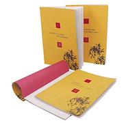 Arbos Kit 8 Quaderni Feng Shui Dimensione A5 15x21 cm 48 Pagine a Righe in Carta Riciclata 80gr Copertina in Cartapapaglia Soggetti Assortiti