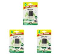 Arbre Magique Belair Giugiaro Easy, Deodorante Auto, Fragranza Green Essence, Ricarica per Emanatore, Effetto Lunga Durata, Design Made in Italy (Confezione da 3)