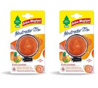 Arbre Magique Belair Sensation, Deodorante Gel per Auto, Fragranza Aloha, Effetto Lunga Durata, Intensità Regolabile, Design Made in Italy (Confezione da 2)