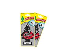 Arbre Magique Duo Pack Sport - Profumatore per Auto - 7 Settimane di Naturale Freschezza - Fragranza Energica e Dinamica - Aroma Fizzante con Note Agrumate