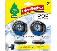 Arbre Magique Pop, Fragranza Blue Velvet, Confezione da 2