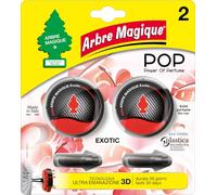 Arbre Magique Pop, Fragranza Exotic, Confezione da 2