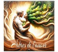 Arbres de l'amour (Calendrier mural carré 2026 30x30 cm) Calendrier double avec une page pour vos prises de notes: Une année sous le signe de la proximité.