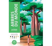 Arbres du monde: Coloriages mystères