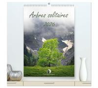 Arbres solitaires (Calendrier mural 2026 DIN A2 horizontal) calendrier de bureau: Un hommage poétique à la majesté et à la force tranquille des arbres ... intemporels de la nature et des saisons.