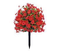 Arbusti artificiali - Piante artificiali | Cespugli di arbusti con , per esterni Punta finta palla topiaria realistica, Palle di fiori all'aperto, per portico Patio Cortile Feste Festival Uffici