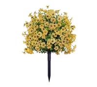Arbusti artificiali - Piante artificiali | Cespugli di arbusti con, per esterni Punta finta palla topiaria realistica, Palle di fiori all'aperto, per portico Patio Cortile Feste Festival Uffici
