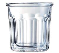Arcoroc Set di 6 Bicchieri Eskale Vetro Temperato 9 cl Trasparente