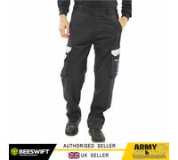 Arc Compatibile Con Uomo Pantaloni Lavoro Fiamma Ritardante Pro Triple Cuciture
