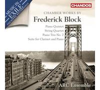 Frederick Block Chamber Works By Frederick Block: Piano Quintet/String Quar (CD)