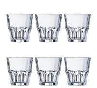Bicchiere Granity Temperato Cl 20 Impilabile Arcoroc H 8 Ø Cm 7,7 Confezione Da 6 - trasparente vetro J2611