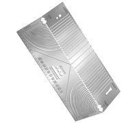 Arc Marking Ruler - Right Angle Construction Tool | Ergonomic 90° Folding Parallel Drawing Ruler for Furniture, Woodworking, Engineering, Carpentry and Precise Measurement Projects
