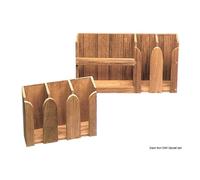 ARC Porta piatti teak 490x106x228 mm