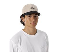 Arc Teryx Bird Word - cappellino L/XL White/Black man Dwr,Bluesign,Recycled Polyester,Pfas Free