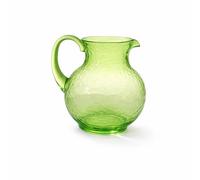 ARCA, Caraffa 2 Litri in Plastica Acrilica, Brocca per Acqua, Succhi di Frutta, Cocktail e Altre Bevande, Collezione Hammered, Colore Verde