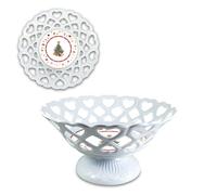 ARCA, Centrotavola in Melamina, con Decorazione Nataliza Albero di Natale, Resistente e Duraturo, Ideale per la Tavola, Idea Regalo di Natale, 30x9 cm