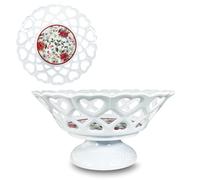 ARCA, Centrotavola in Melamina, con Decorazione Nataliza Vischio, Resistente e Duraturo, Ideale per la Tavola, Idea Regalo di Natale, 30x9 cm