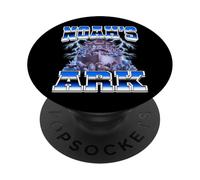 Arca di Noè animali cristiani anni '90 Bootleg Style PopSockets PopGrip Adesivo