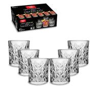 ARCA Set di 6 Bicchieri Old Fashioned Vetro, Cocktail, 33 cl (Negroni)