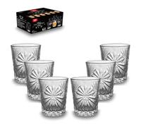 ARCA, Set di 6 Bicchieri Old Fashioned Vetro per Rum, Liquori, 60ml