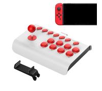 Arcade Battle Joystick | Arcade Battle Joystick | Arcade Fight Stick | Gioco arcade Battle Joystick con funzioni Turbo/Macro | Joystick arcade nostalgico per PC e console di gioco
