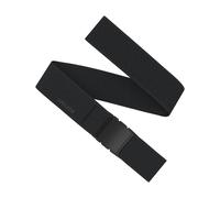 Arcade Belts Atlas A2 Cintura elastica elastica, nera, larga 1,5“ | Cintura in poliestere con fibbia in plastica a 3 pezzi | Microregolabile per una vestibilità personalizzata fino a 40”