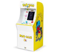 Arcade Classics Macchina autoportante serie Pac Man Jr, 3 giochi, schermo a cristalli liquidi da 8 pollici, gioco arcade per scantinati, garage o sale giochi