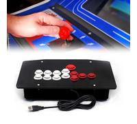 Arcade Fight Stick, Controller Senza Leva Arcade Fight Stick Con 5 Pulsanti Direzionali E 8 Pulsanti Funzione Grandi Con Porta USB 2.0 Per Emulatore PC Steam Game Center Switch Street Fighter 5 Ecc