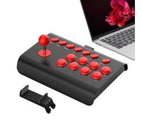 Arcade Fight Stick, Turbo/Macro Functions Joystick, Arcade Joystick, Retro Game Fight Stick, Arcade Game Controller, Gameplay Advantages, Plug And Play for PC And Retro Game Consoles