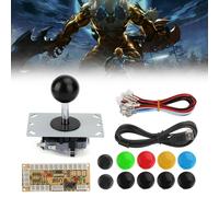 Arcade Game DIY Kits No Delay Buttons+Joystick+USB Encoder per MAME PC S1 T9