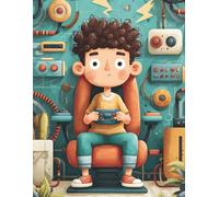 Arcade Gamer Notebook for Kids Ages 6-10 | Lined Composition Notebook for Boys | Cool Video Game: School Journal for Grade School Students | Cute Gaming Notebook for Writing, Notes, Homework & School