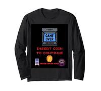Arcade Insert Coin Maglia a Manica