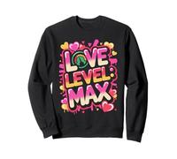 Arcade retrò Love Level Max Felpa