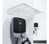 Arcade - Tettoia in policarbonato per finestre e porte, trasparente, senza supporto, 40 x 40 cm, 40 x 50 cm, 50 x 80 cm, 50 x 170 cm, protezione durevole ed elegante