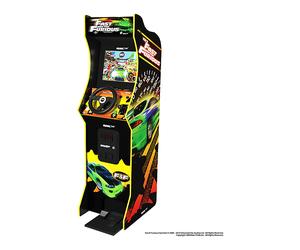 ARCADE1UP Fast and Furious Deluxe Arcade Game Videogioco Cabinato tipo Sala Giochi, Multicolore