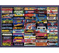 Arcadeageddon Collage Di Gioco Arcade Retro Puzzle In Jigsaw Da 1000 Pezzi