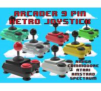 ArcadeR Joystick standard a 9 pin compatibile con Atari, Commodore, Sega ecc.