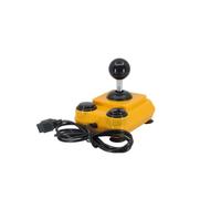 ArcadeR Joystick standard a 9 pin compatibile con Atari, Commodore, Sega ecc., Colori:giallo